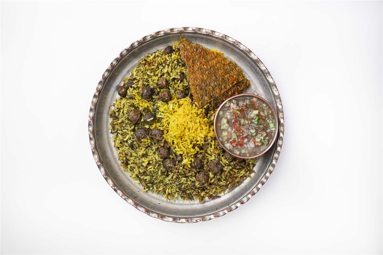 کلم پلو شیرازی