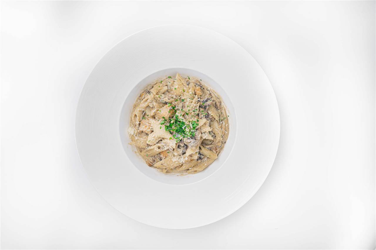 پاستا آلفردو(بدون مرغ)