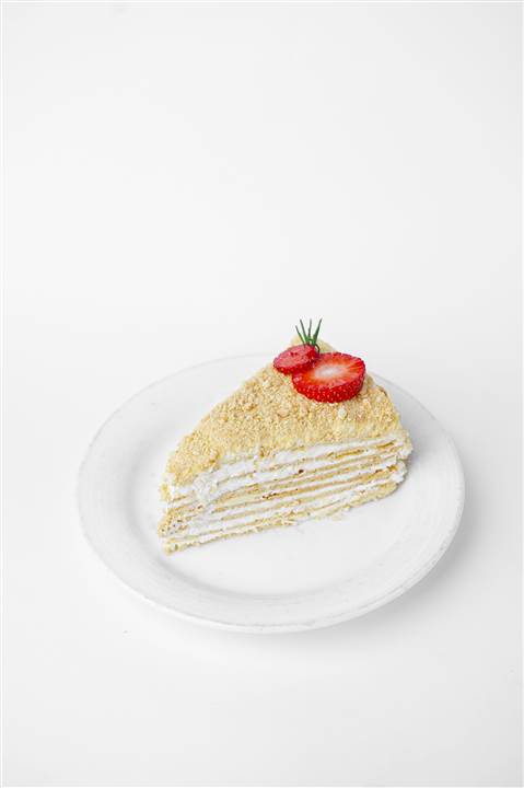 کیک روسی عسلی(تک اسلایس)