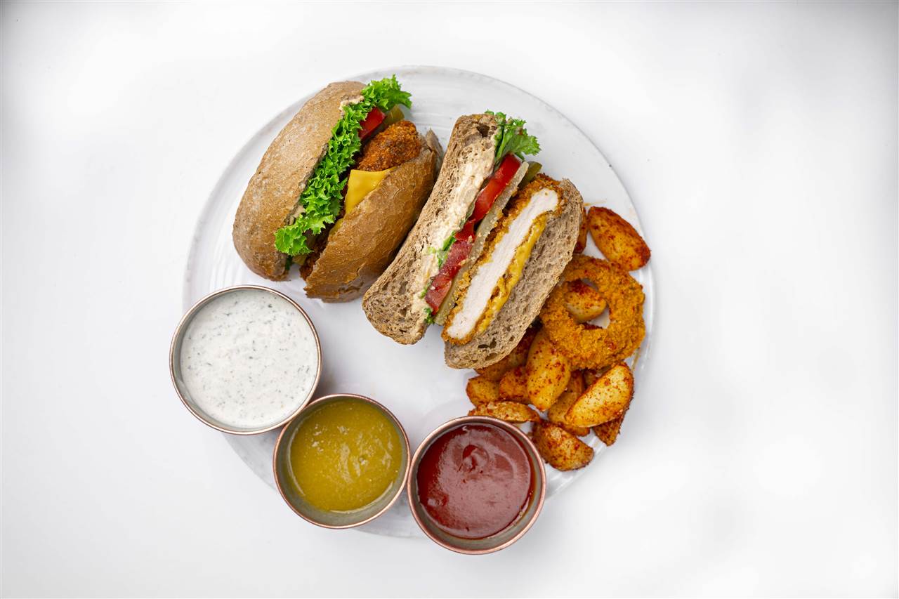 ساندویچ چیکن سوخاری