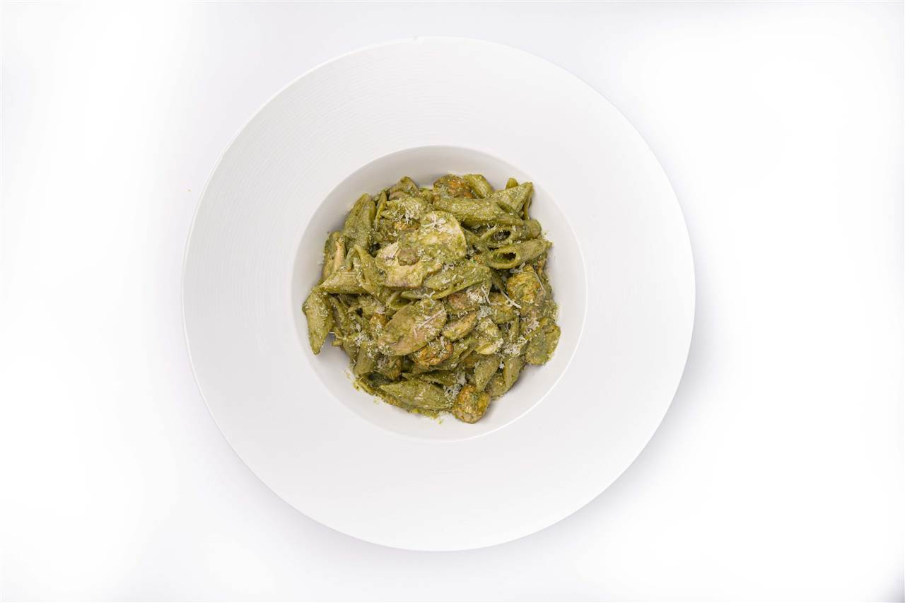 پاستا پستو جنوا(بدون مرغ)